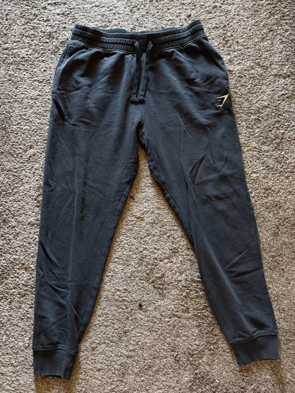 Gymshark Dark Grey Black Joggers Sweatpants